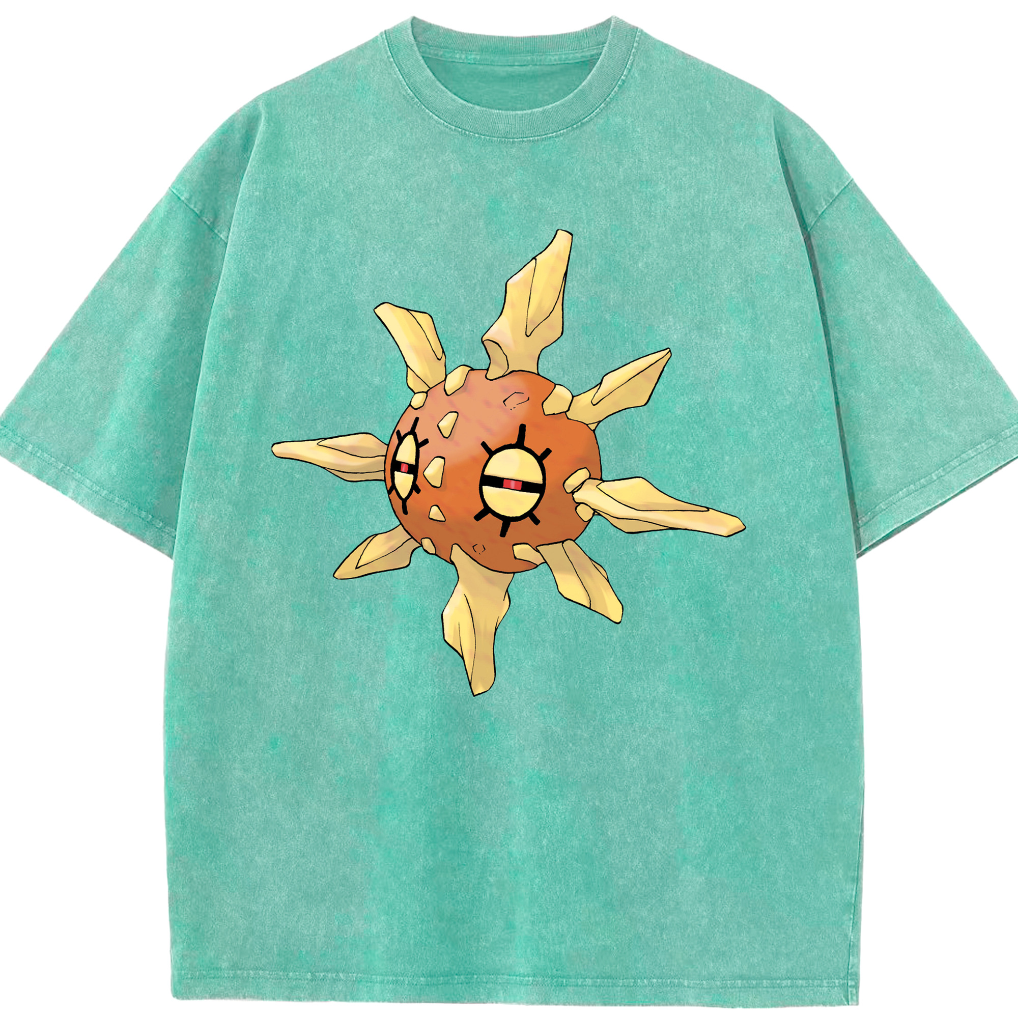 （画像用） ポケットモンスター Pokémon 綿100% ヴィンテージ風 半袖Tシャツ（フロントプリント）